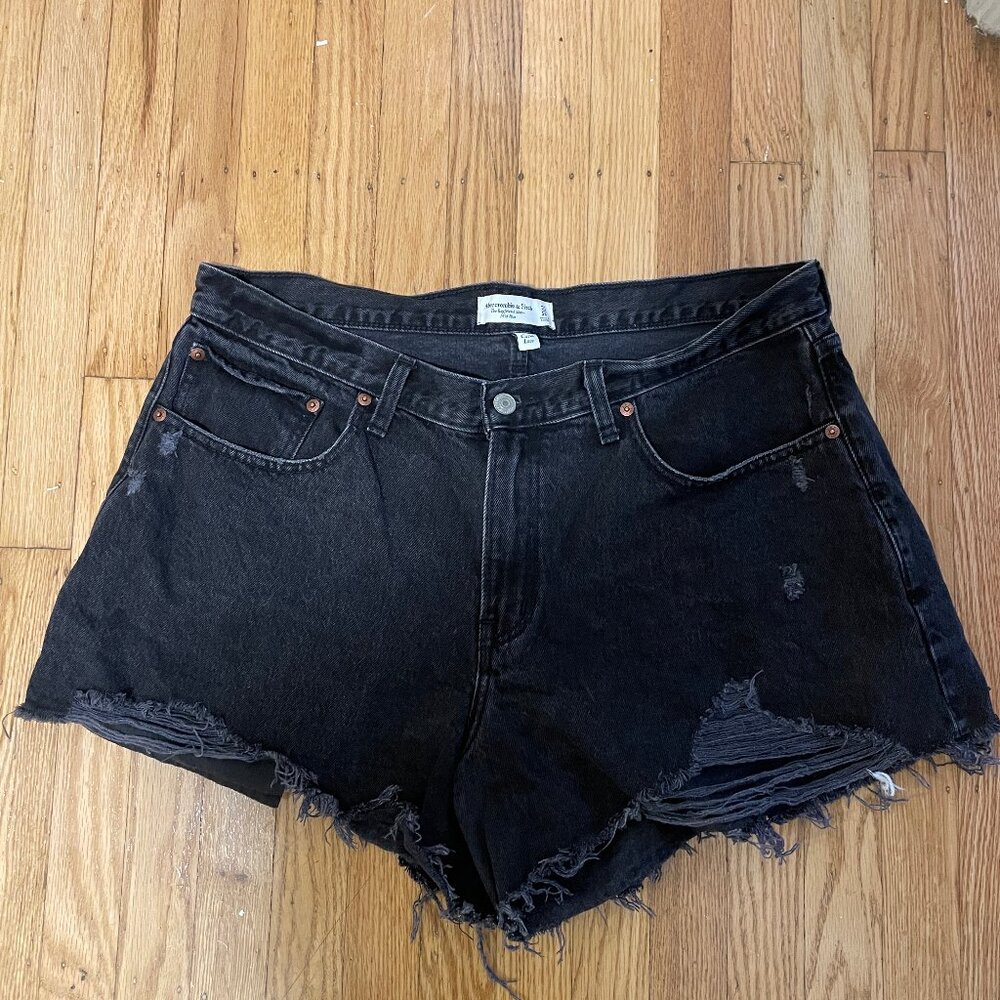 Abercrombie Curve Love Dad Shorts Size 33 / 16
